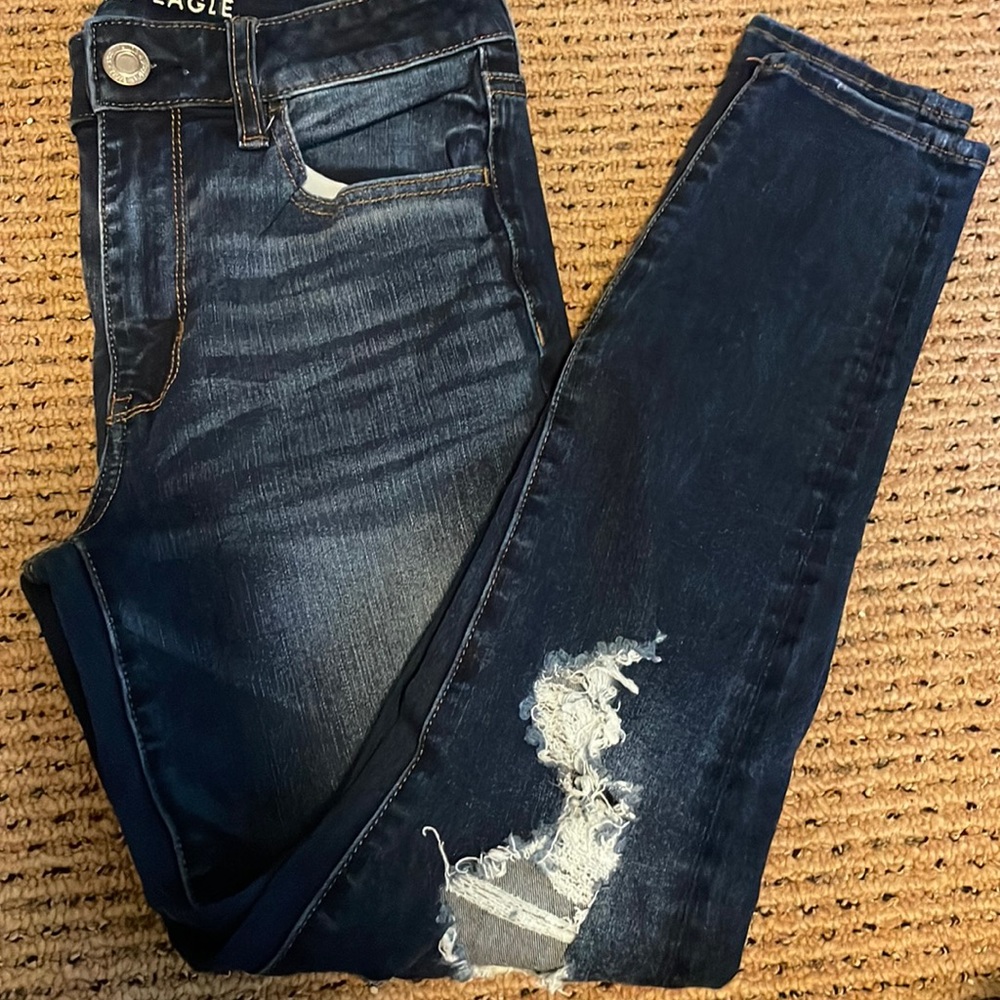 next level stretch jeans, size 6, american eagle